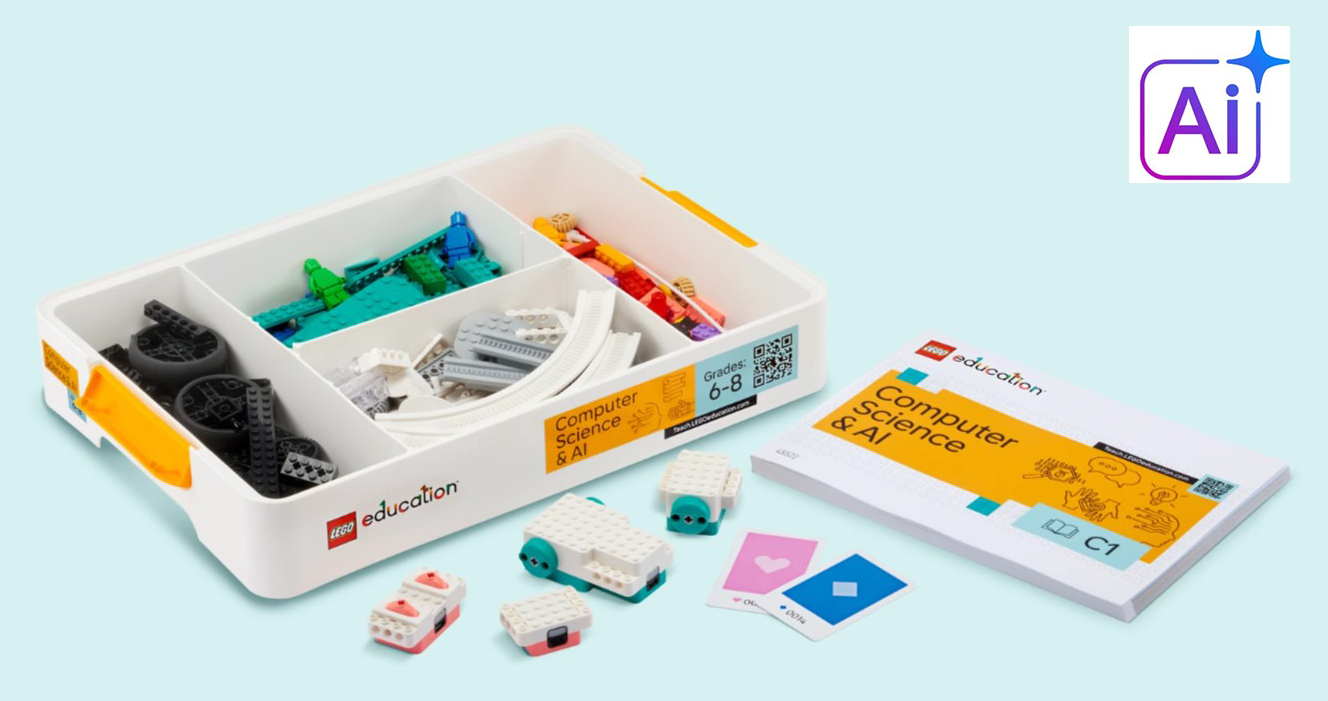 45522 LEGO® Education Computer Science & AI Kit 6-8, 4 elevi, 11 ani +